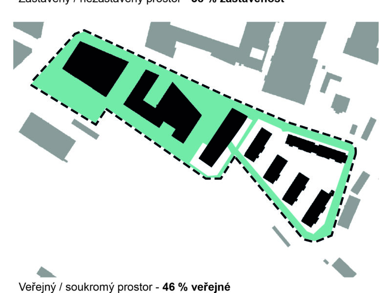 Bytové a administrativní centrum na náměstí W. Churchilla