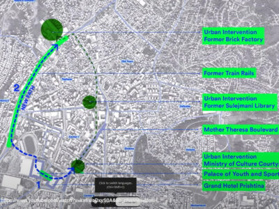 Urban Vision for Manifesta 14 Prishtina