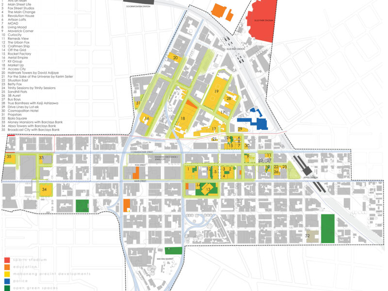 Johannesburg - The Maboneng precint
