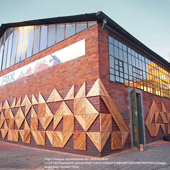 Betty Fox Facade Installation by r1