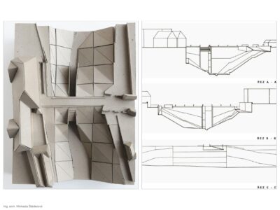 Průchod valem Prašného mostu