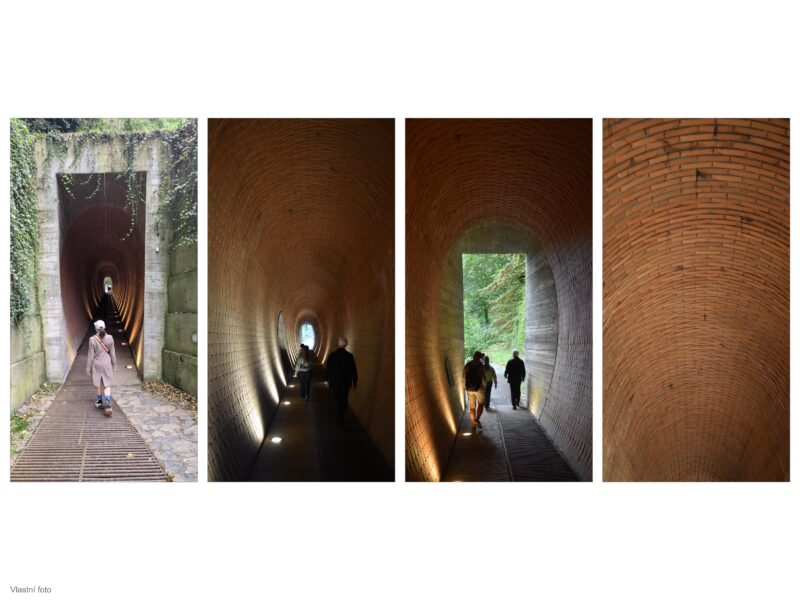 Průchod valem Prašného mostu