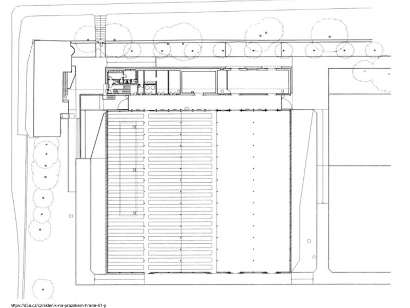 Produkční skleník Pražského hradu