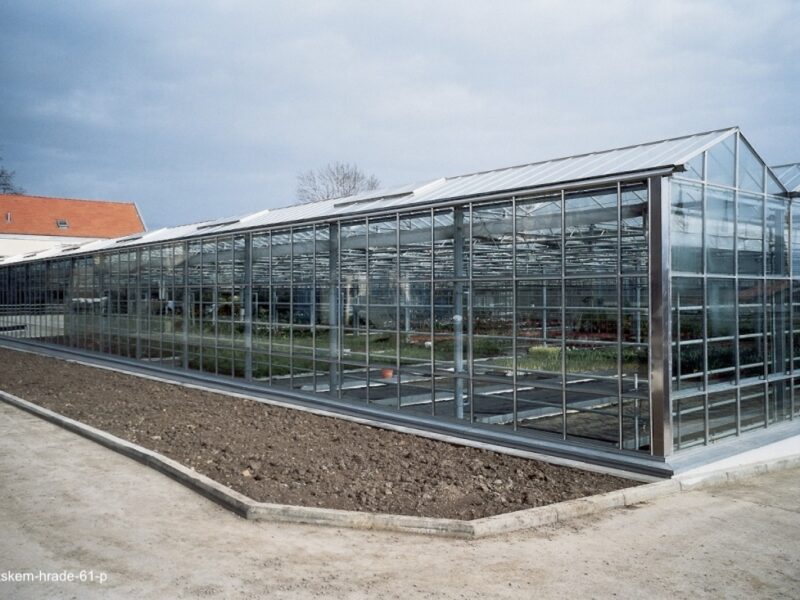 Produkční skleník Pražského hradu