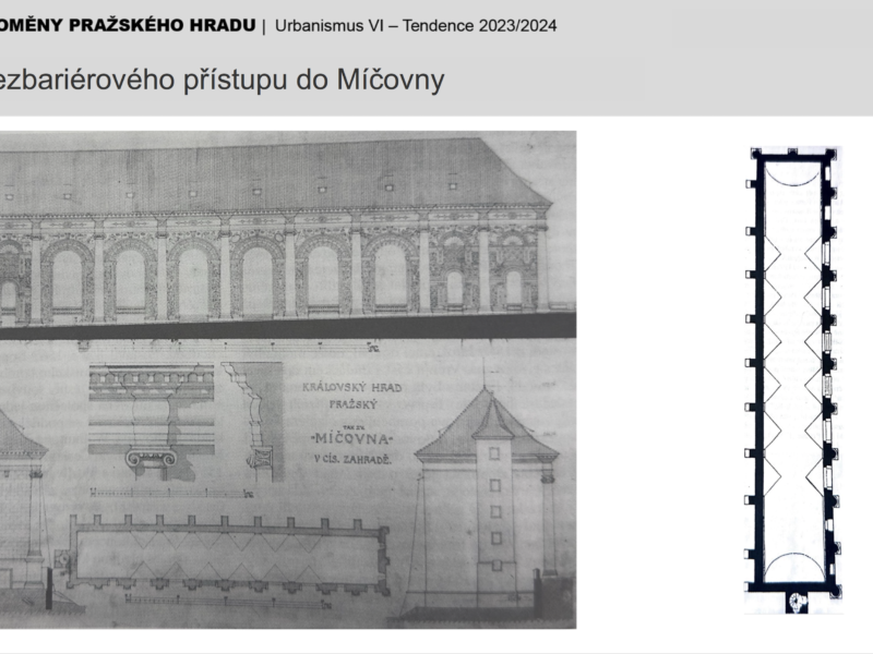 Úprava bezbariérového přístupu do Míčovny