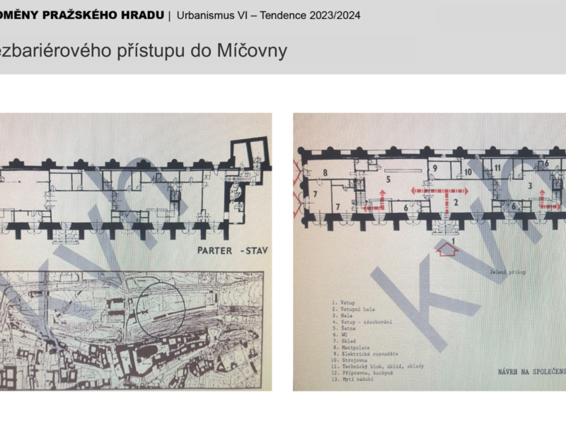 Úprava bezbariérového přístupu do Míčovny
