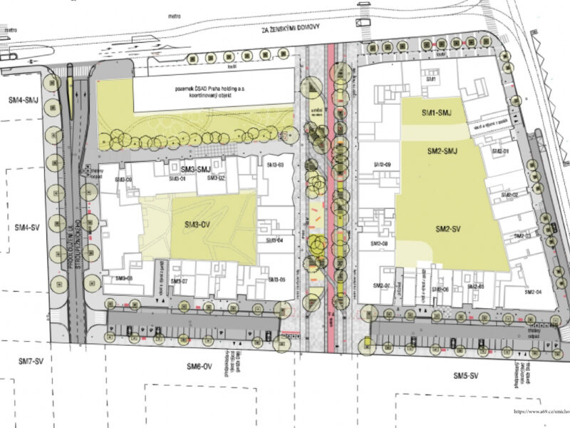 Smíchov City - sever